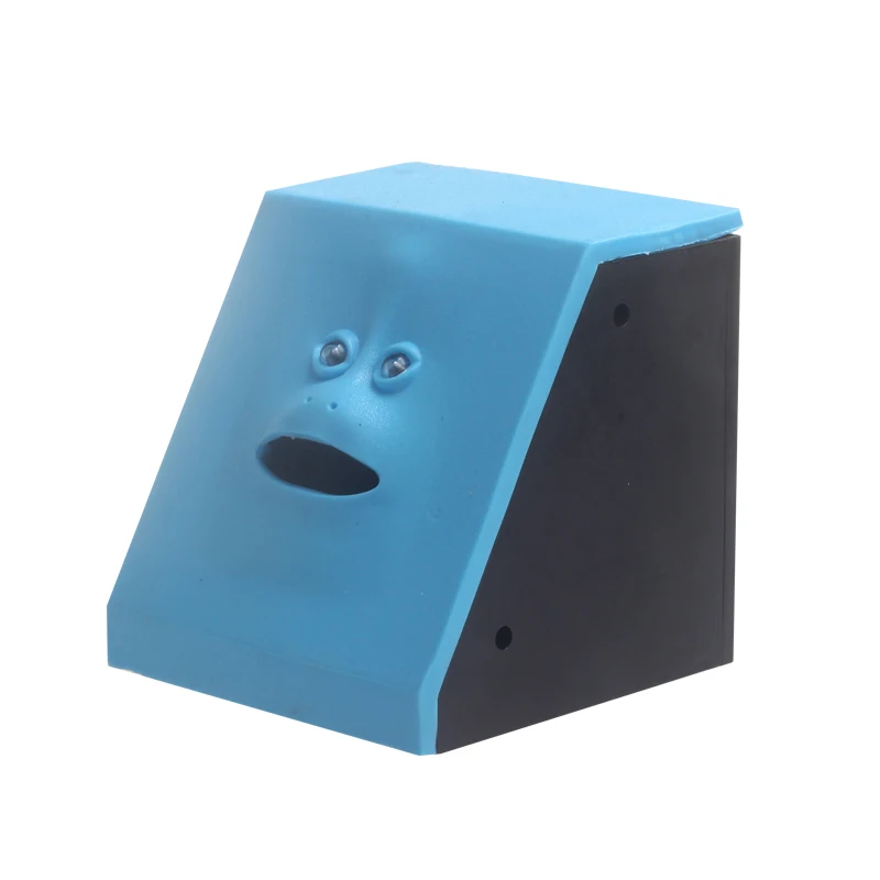 Face Money Eating Box Automatic Saving Bank Chewing Piggy Bank Safe Box Savings Money for kids Birt