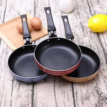 

Mini thickened Fried Eggs Saucepan Small Frying Pan Flat Non-stick Cookware Griddle Pan