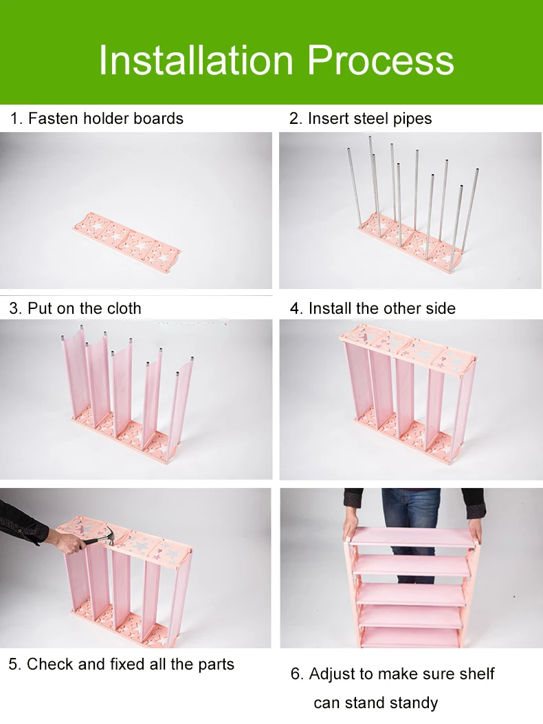 Star Shoe Shelf Multi-layers - 5 Layer