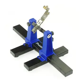

Newest Adjustable Printed Circuit Board Holder Frame PCB Soldering and Assembly Stand Clamp Fixture Jig Tool 360 Degree Rotation