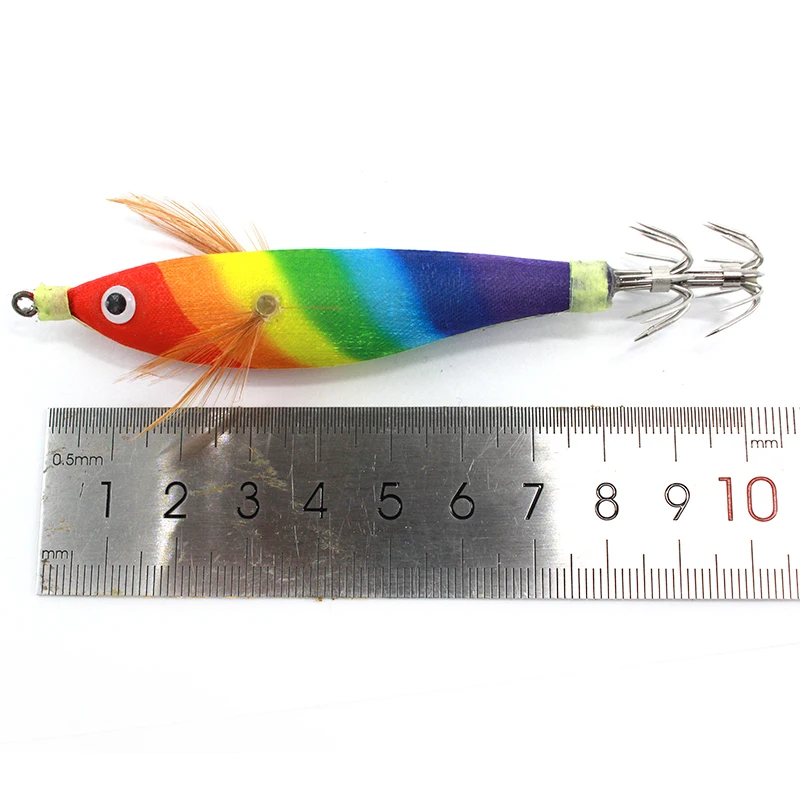 The Biggest Squidversatile 10g Squid Jig Lure For All Fishing Environments  - 3d Eyes, 1pcs