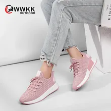 WWKK/; Осенняя обувь; женская Повседневная Удобная обувь на плоской подошве; женская обувь для ходьбы; Basket Femme; кроссовки для женщин