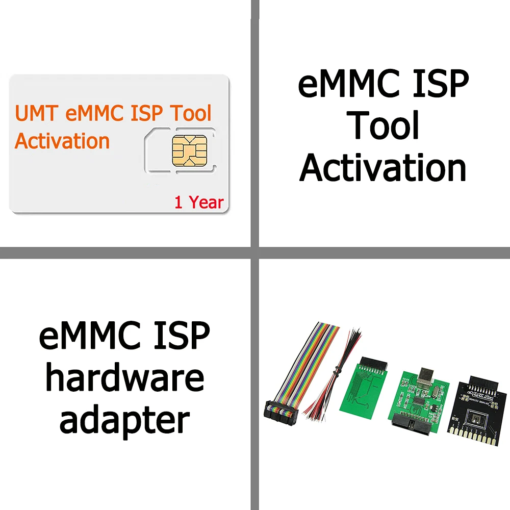 Активация инструмента UMT EMMC ISP с адаптером оборудования | Мобильные телефоны и