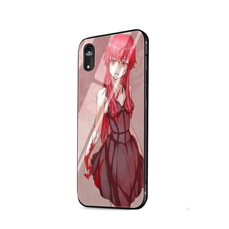 Чехол из ТПУ стекла для iPhone 5 5S SE 6 6S 7 8 Plus iPhone 11 Pro XR X XS максимальный Чехол аниме Mirai Nikki дневник будущего клиента - Цвет: G12
