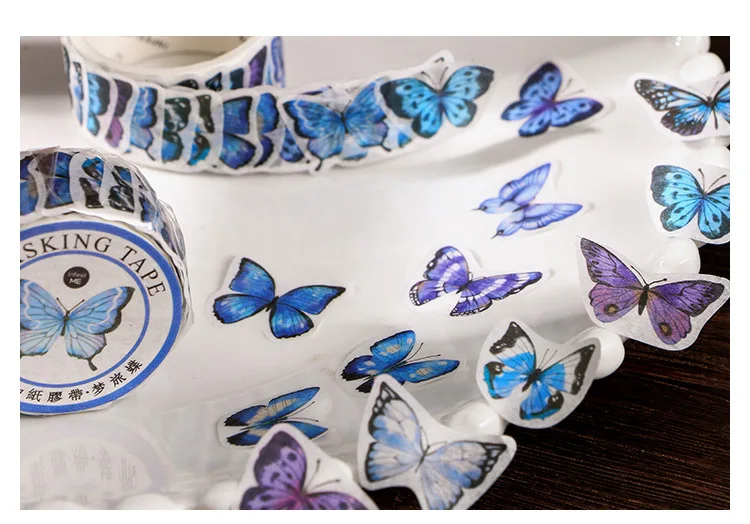 100 pcs /Roll Montain Pick Travel Butterfly Mushroom Flower DIY Decorative Masking Tape Diary Album Stickers 100 pcs /Roll Montain Pick Travel Butterfly Mushroom Flower DIY Decorative Masking Tape Diary Album Stickers