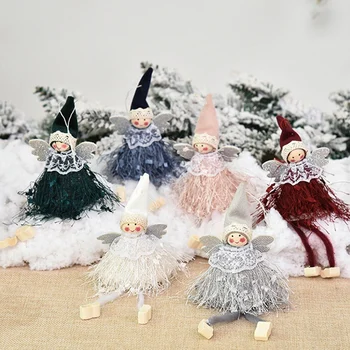 

Home Decor/DIY House/Cute Angel Lace Pendant/Christmas Tree Decorations Doll/Christmas Tree Accessories Pendant