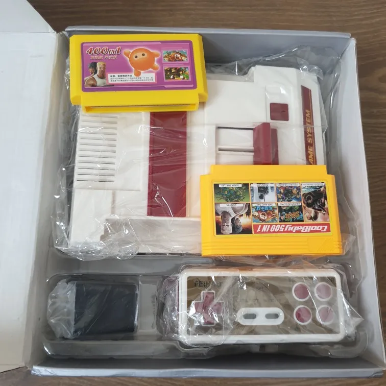

Powkiddy D19/D99 Video Game Console Children Classics Game Consoles choose 400 IN 1 or 500 IN 1 cards to buy for children gifts
