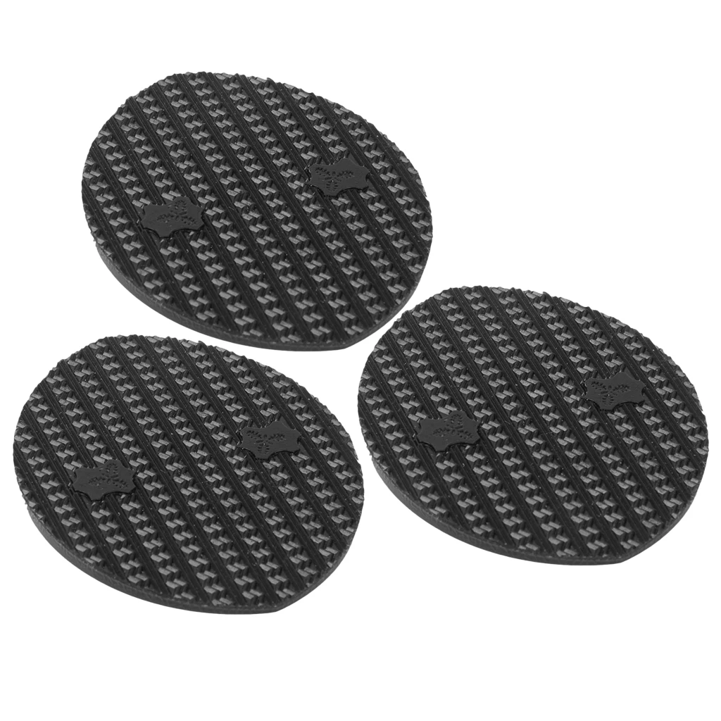 3Pair Anti-slip Rubber Glue on Soles Shoes Heel Tips DIY Repair Supplies Kit