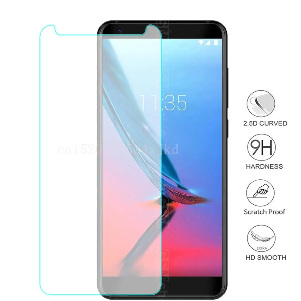 Для zte Blade V9 Новый 9H твердость 2.5D ультра тонкий Закаленное стекло пленка защитная