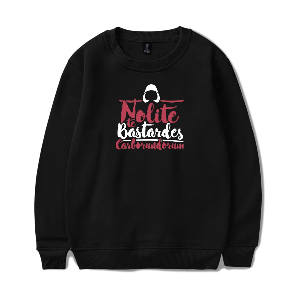 

Frdum Tommy The Handmaid's Tale print Round Collar Clothes Popular Hip-Hop Sweatshirts Streetwear Sweatshirts Men/Women
