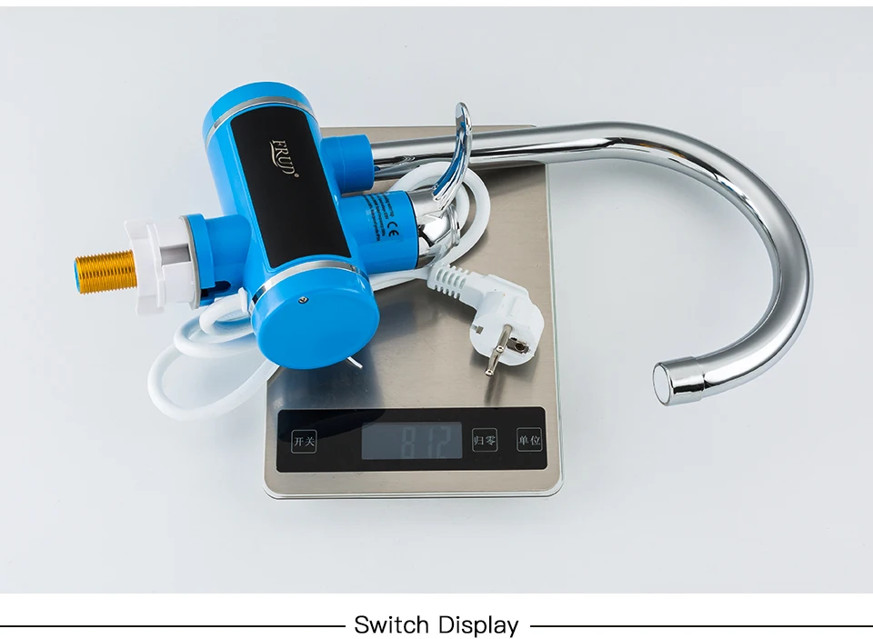 FRUD моментальный Электрический Душ водонагреватель горячий кран кухонный Электрический кран нагрев воды Мгновенный водонагреватель torneira