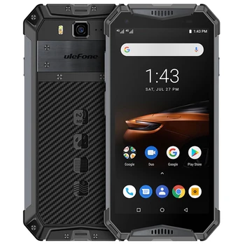 Перейти на Алиэкспресс и купить Ударопрочный мобильный телефон Ulefone armor 3W NFC, 10300 мАч, IP68, Android 9,0, Helio P70, 6 ГБ + 64 ГБ, распознавание лица, 4G LTE смартфон