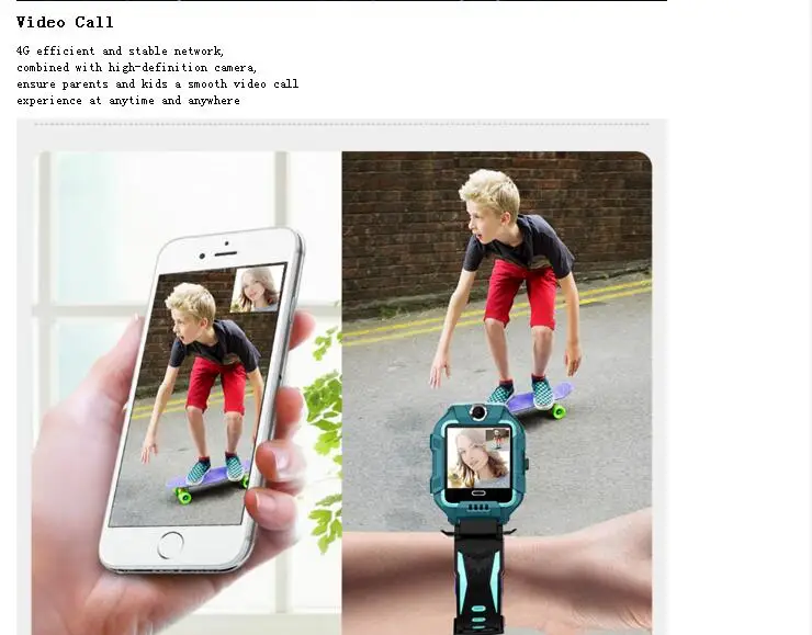 2 шт Y99A дети 4G Смарт часы GPS + WiFi LBS расположение SIM Двойная камера Поворот на 360