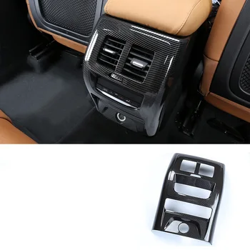 

ABS Car Rear Air Vent Cover Trim For BMW X3 G01 X4 G02 2018-2020 Air Conditonnal Outlet Panel Protector Frame Auto Interiors