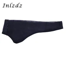 Нижнее белье мужское горячее сексуальное нижнее белье Мини закрытый/открытый пенис трусы крышка чулки оболочка Колготки Нижнее белье прозрачные мужские трусики