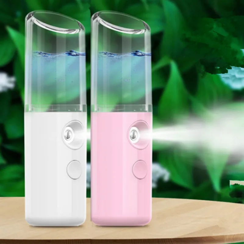 New USB Nano Mist Sprayer Facial Body Humidifier Nebulizer Skin Care 25ml Face Spray Beauty Instruments | Бытовая техника