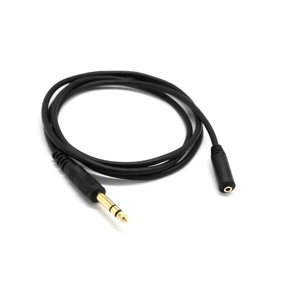 6 35 мм 1/4 &quotштекер гнездо стерео до 3 5 1/8&quot для Jack Женский Удлинитель кабель |