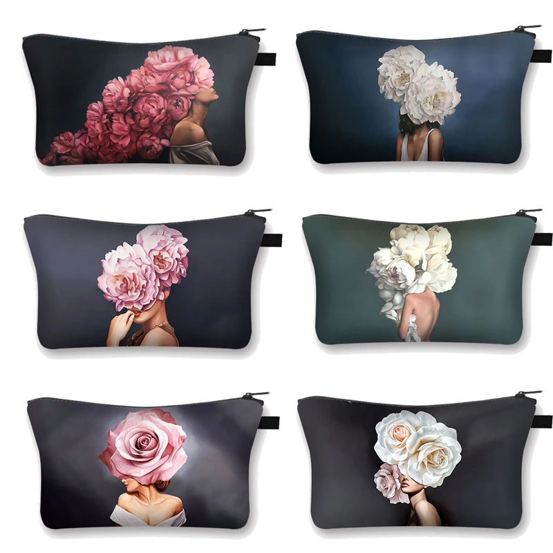 flower girl makeup bag