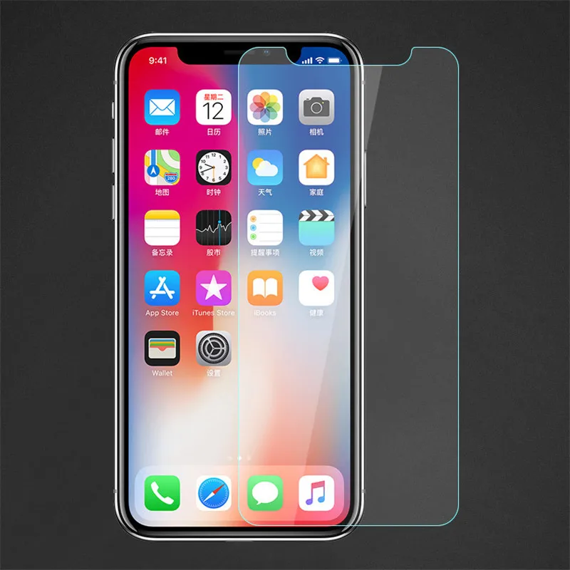 HD пленка из закаленного стекла для iPhone 11 Pro 5,8 6,1 6,5 XS Max XR X 7Plus 8Plus 6Plus 5S 4S 5/6/защитная пленка для экрана телефона