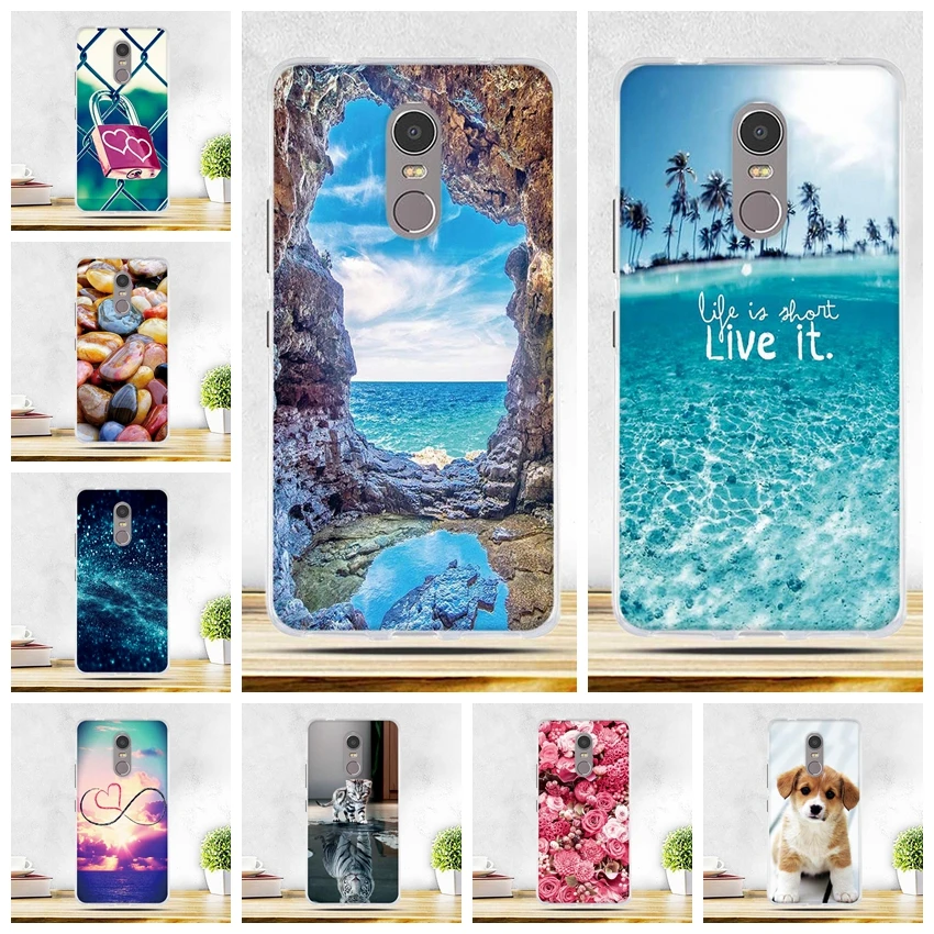 Чехлы для Lenovo K6 Note 5 &quotK53 A48 K6Note K53A48 чехол мягкий TPU силиконовый телефона k 6 note сумки