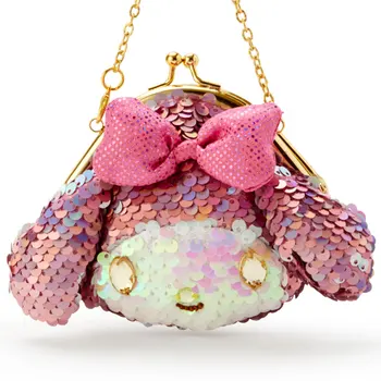 

IVYYE 10CM Melody Cinnamoroll Dog Anime Coin Purse Cartoon Change Bags Coins Wallet Card Storage Birthday Gifts New