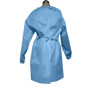 

Unisex Disposable Non Woven Dust Proof Isolation Anti-static Protective Suit Windproof, dustproof and anti-spitting