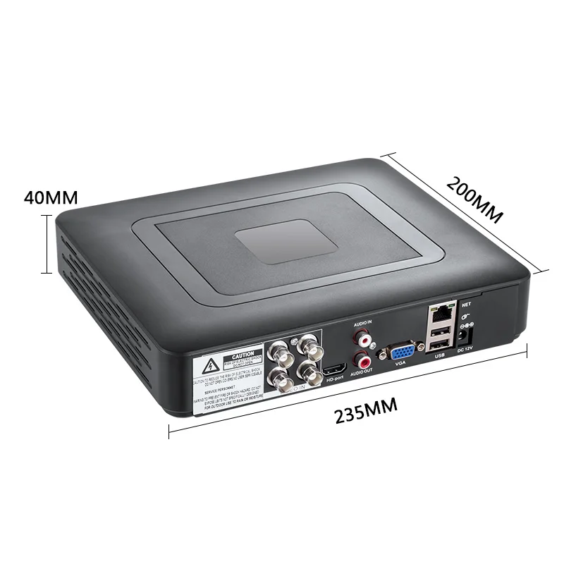 FUERS 2MP 4CH AHD DVR CCTV камера видеонаблюдения Система безопасности для помещений 3000TVL купольная камера видео ночного видения P2P 24 шт. светодиодный 1080P