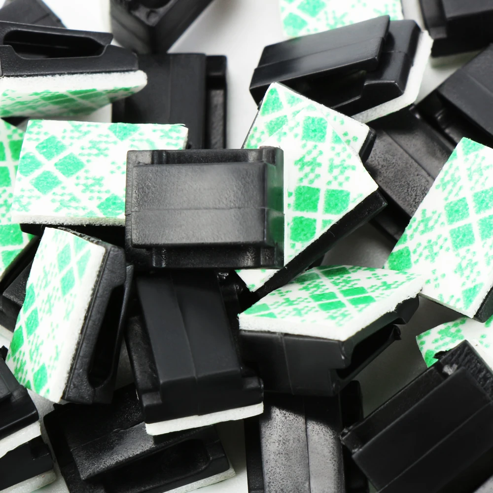 20 шт. клейкие Кабельные автомобильные зажимы фиксатор проволоки для Skoda Octavia A2 A5 A7