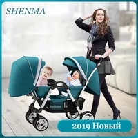 Poussette Pliable et Légère pour Bébé, Siège de Voiture pour Jumeaux 2
