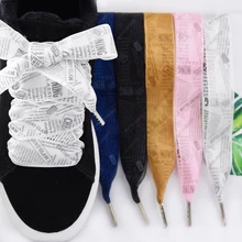 160 см/63 ''новые двухслойные атласные шнурки для обуви с принтом букв шелковые шнурки кружева Белоснежка обувь шнурки