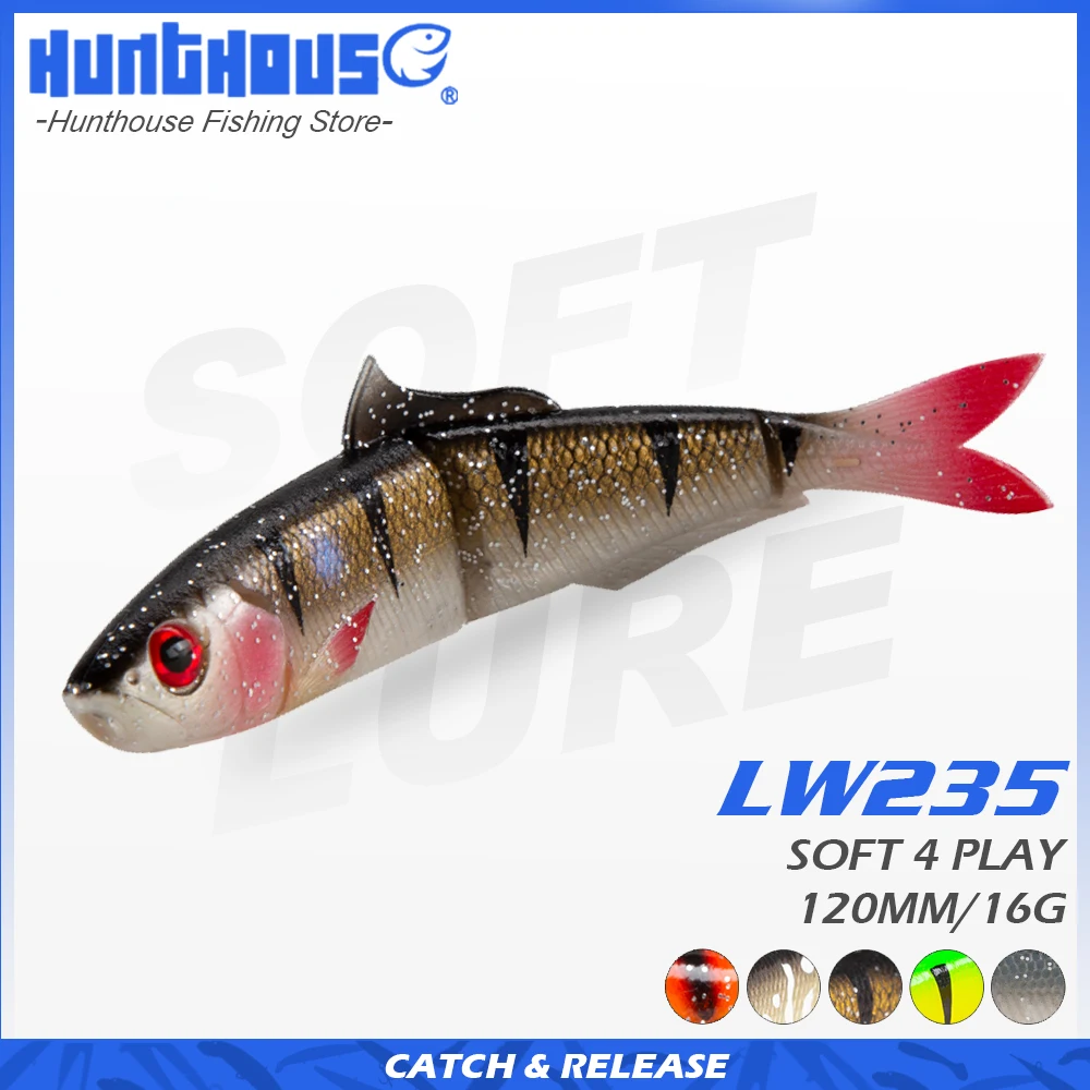 Hunthouse savage gear мягкая 4 play рыболовная приманка 120 мм/16 г Cannibal Bait wobblers силиконовая swimbait