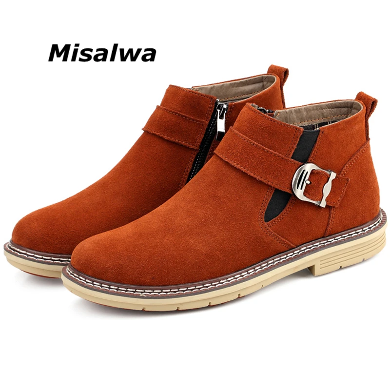 mens short work boots