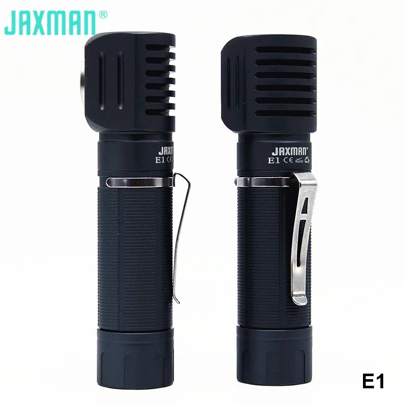 Jaxman E1 Nichia 219CT высокий CRI TIR 18650 фонарик Cree XML XPG EDC факел для мастерской светильник с