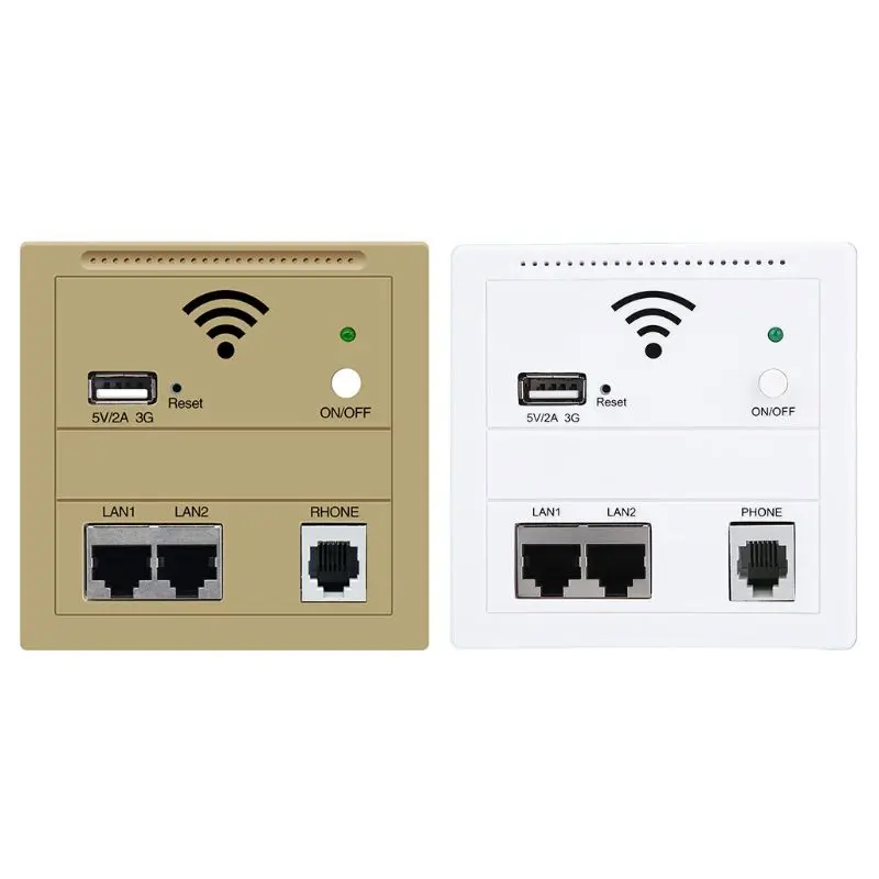 Настенная розетка повторитель 86 видов Wi Fi точка доступа RJ45 PoE USB