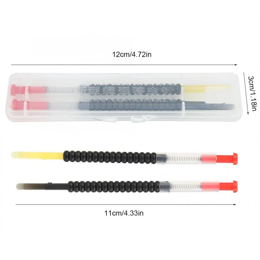 Горячая 2 коробки пчеловодства подвижные прививки инструменты сдвиг иглы пчеловод королева личинка Кормление пчелиный улей инструмент