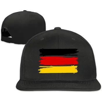 

German Flag Men&Women Baseball Caps, Unisex Hiphop Snapback Caps