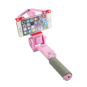 

360 Degree Rotation Extendable Monopod Universal Smart Wireless Bluetooth Selfie Stick Electric For Android IOS Smartphone