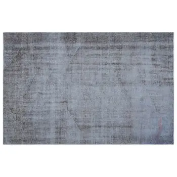 

Handmade Gray Vintage Overdyed Turkish Area Rug 172x259 Cm-5'8''X8'6''