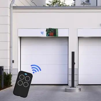 

433mhz Remote Control Multi Frequency Duplicate 280mhz to 868mhz 4 Channel Command Handzender Garage Door Opener Gate Key Fob
