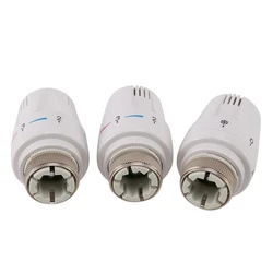 3Pcs Thermostat Radiator Valve TRV Thermostatic Head Radiator M30 x 1.5 Radiator Valve Replacement Head Radiator Valve