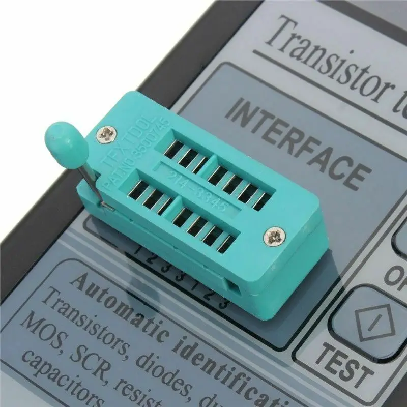 128X160 TFT 1,8 ЖК-Транзистор тестер Диод транзистор измеритель емкости LCR
