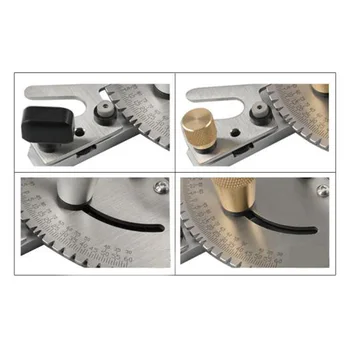 

Table Saw Miter Gauge Router Sawing Ruler Assembly With Wrench Repair Tool Set Aluminum