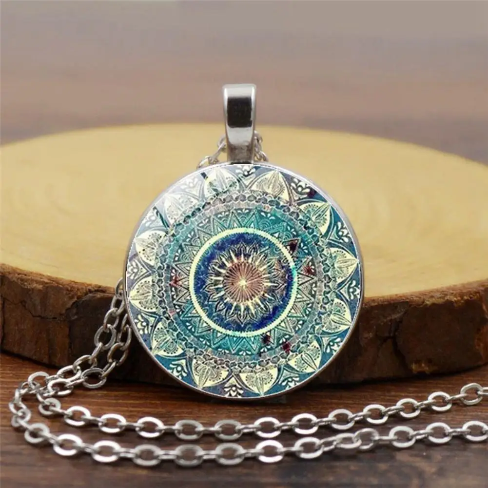 

Mandala Time Gem Creative Metal Necklace Bracelet Earring Jewelry Set Bracelet Earrings Jewelry Set Gift