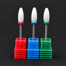 Mancel lin маникюрная электрическая шлифовальная насадка для ногтей шлифовальная машинка для ногтей Шлифовальная головка для маникюра керамическая Шлифовальная головка