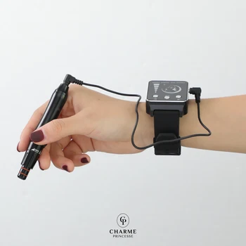

Charme Princesse Makeup Tattoo Pen Permanent Watch Type Controller Microblading Machine for Eyebrow Lip Eyeliner EK724