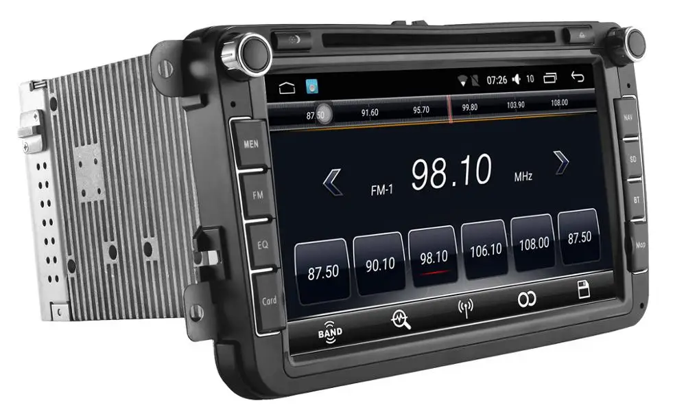 NaweiGe 8 дюймов T30 Android Восьмиядерный 8,1 2+ 32 ГБ Автомобильный dvd для VW Tiguan/golf6 Авторадио gps навигация автомобильный мультимедийный для