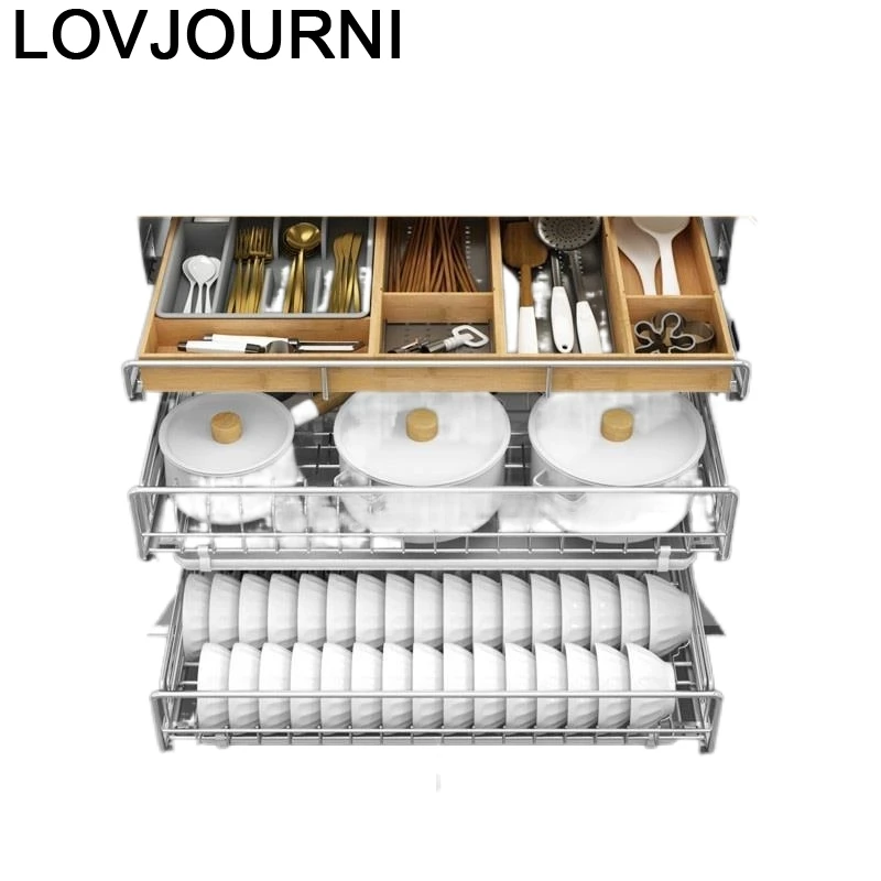 Для Органайзер аксессуары Организатор Rangement Нержавеющая сталь Cocina кухня Кухня