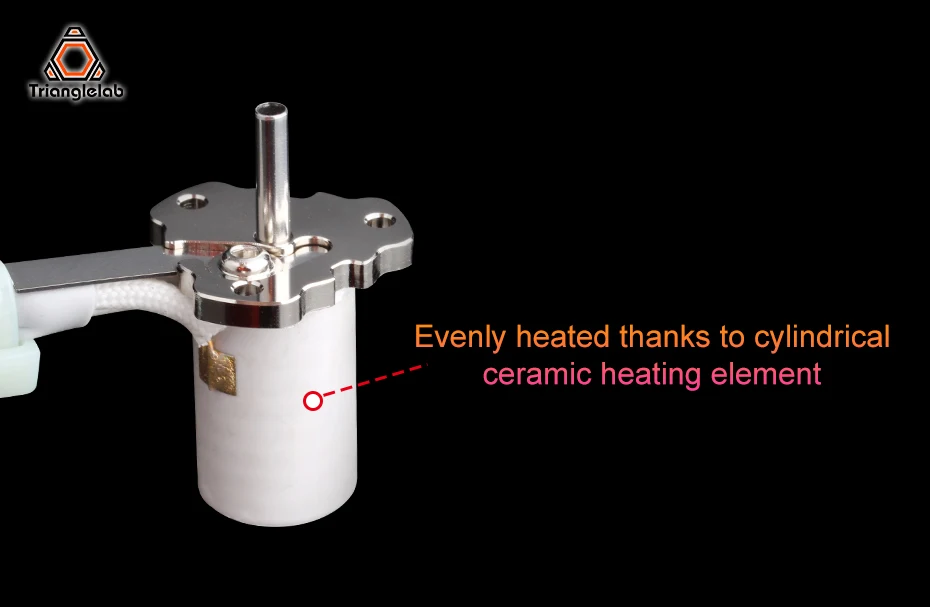 Trianglelab-Rapido Aquecimento Núcleo Kit, Cerâmica, Compatível, Hotend,