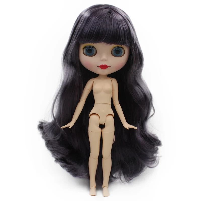 Кукла Обнаженная, похожая на куклу Blyth BJD, индивидуальные куклы могут быть изменены макияж и платье своими руками, 12 дюймовые шарнирные куклы игрушки 3 - Цвет: NO.47