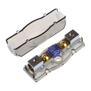 

Newest 1pcs 60A Block Car Fuse Box Holder Stereo Seats Voltage Exposure Safe Durable Tool